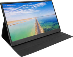 Kogan 15.6" Full HD IPS Portable Monitor with Leather Case