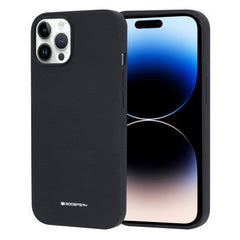 iPhone 16 Pro Max Mercury Silicone Case Cover (Black)