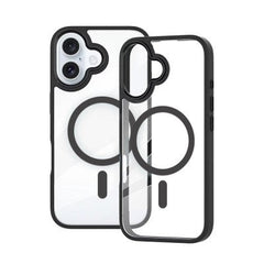 iPhone 17 REDEFINE Metal Camera Lens Transparent Case Cover With Magnetic Ring