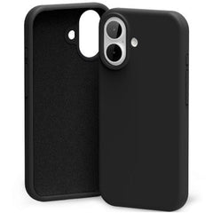 iPhone 17 Mercury Silicone Case Cover (Black)
