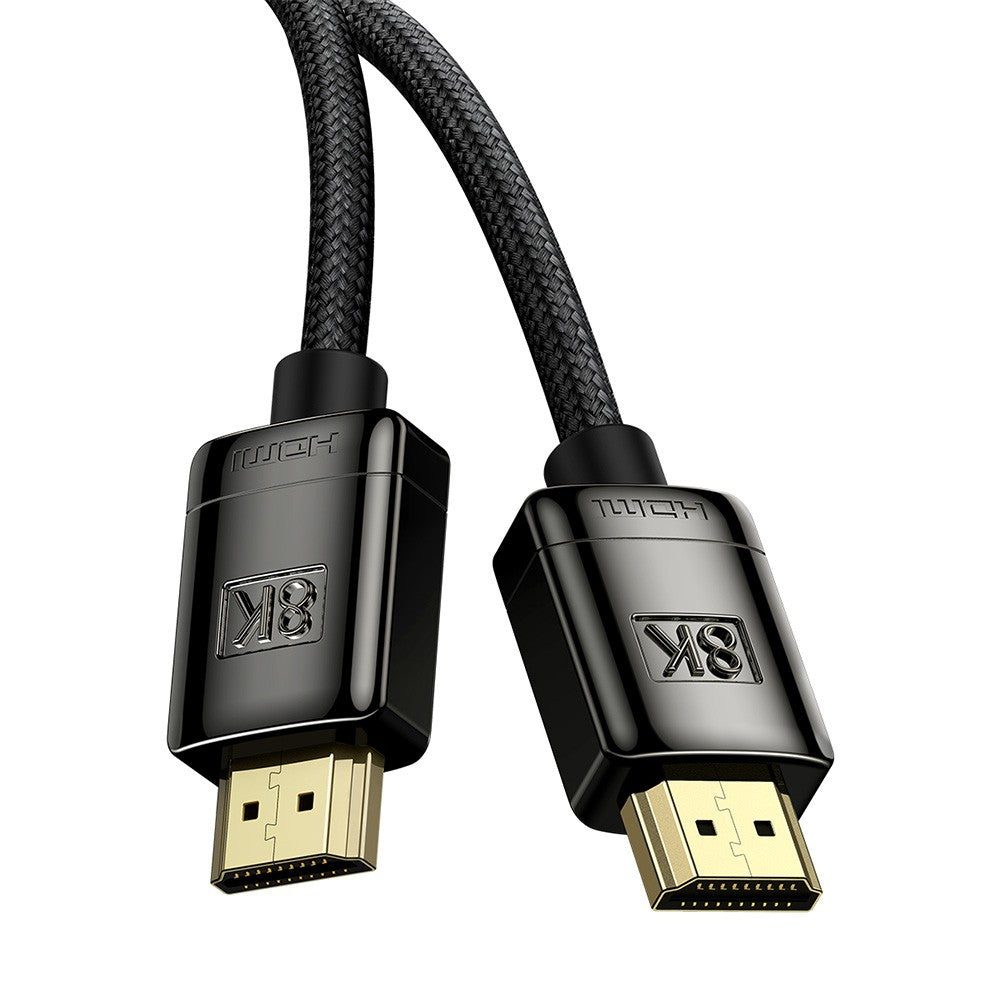 Baseus High Definition Series HDMI 8K to HDMI 8K Adapter Cable 2M-Black