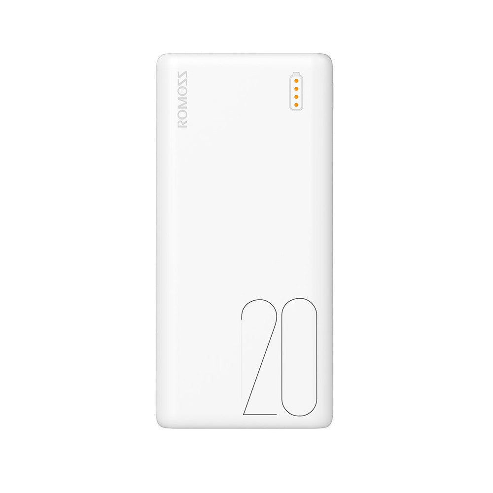 Romoss Simple20 20000mAh Super Fast Charge Power Bank-White