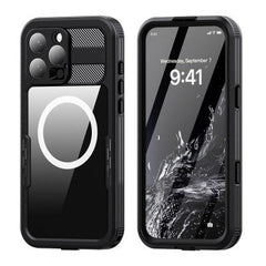 iPhone 16 Pro Redpepper Dot+ IP68 Waterproof Case Cover with Magnetic Ring
