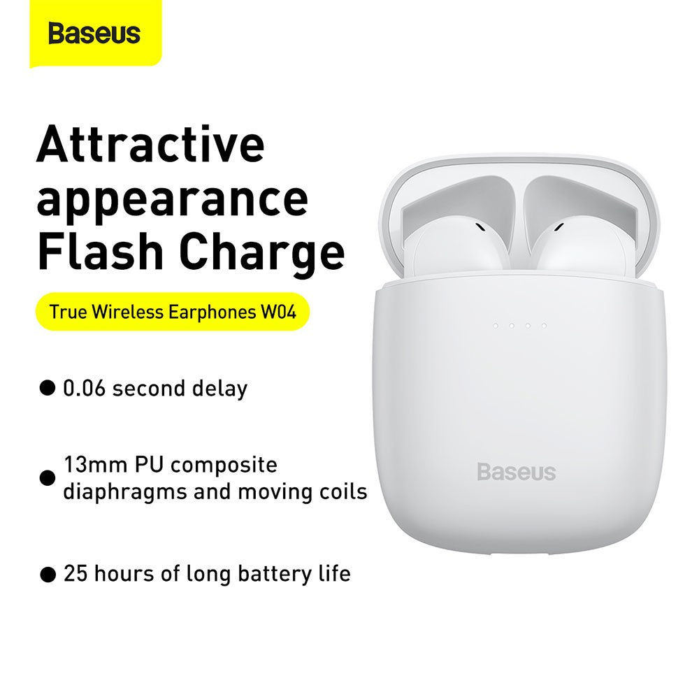 Baseus Encok True Wireless Earphones W04 (Upgrade Version)