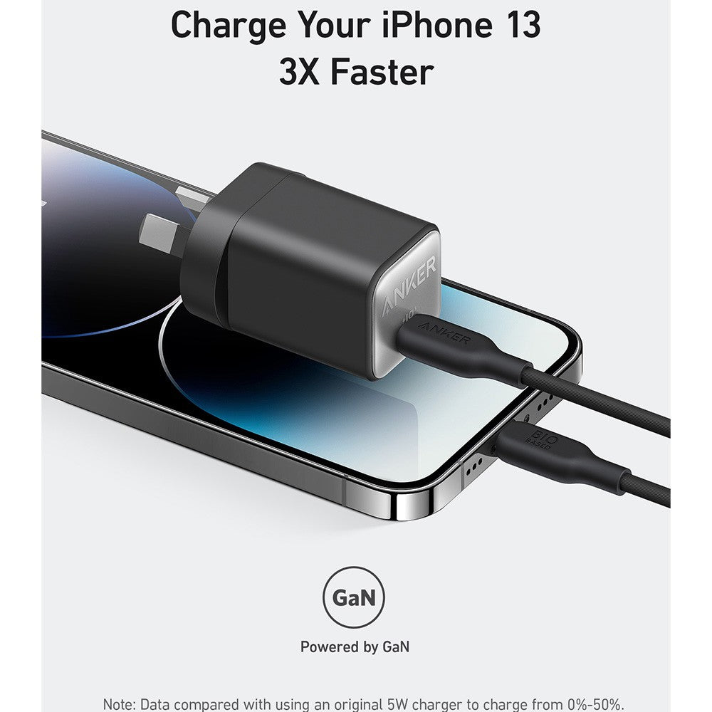 Anker 511 Nano 30W Charger (A2147T11)-Black