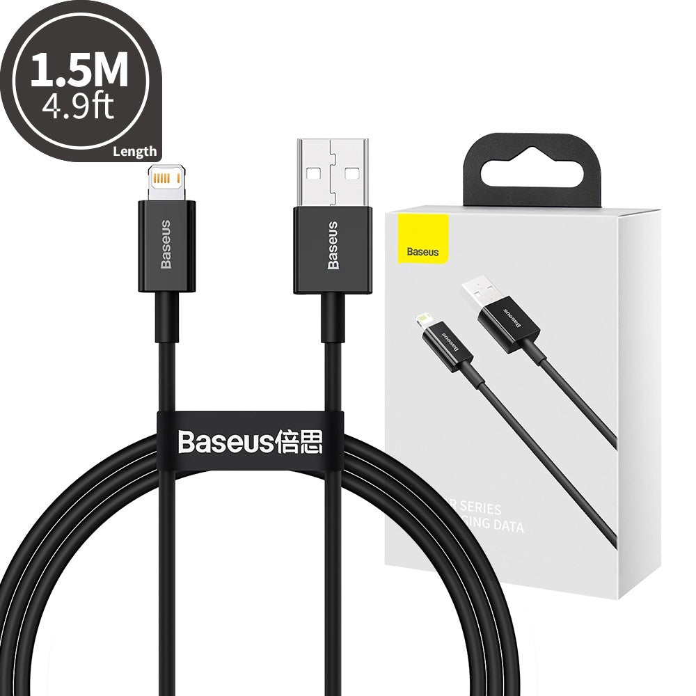 Baseus Superior Series Fast Charging Data Cable USB to iP 2.4A 1.5M