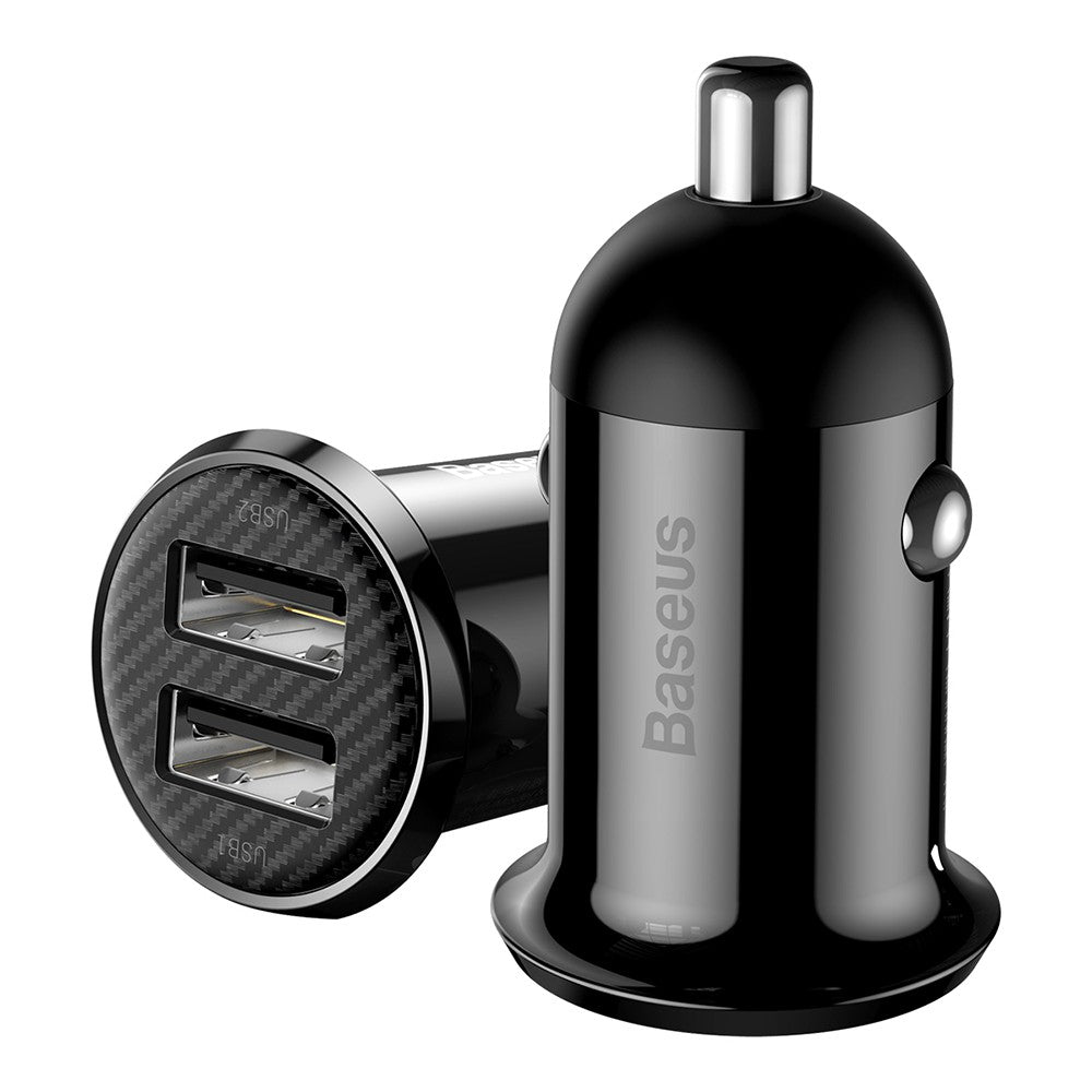 Baseus Grain Pro Car Charger (Dual USB 4.8A)