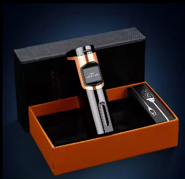 DEBANG Infrared Induction Switch Rechargeable USB Double Arc Lighter Customized Logo New Technology Lighter