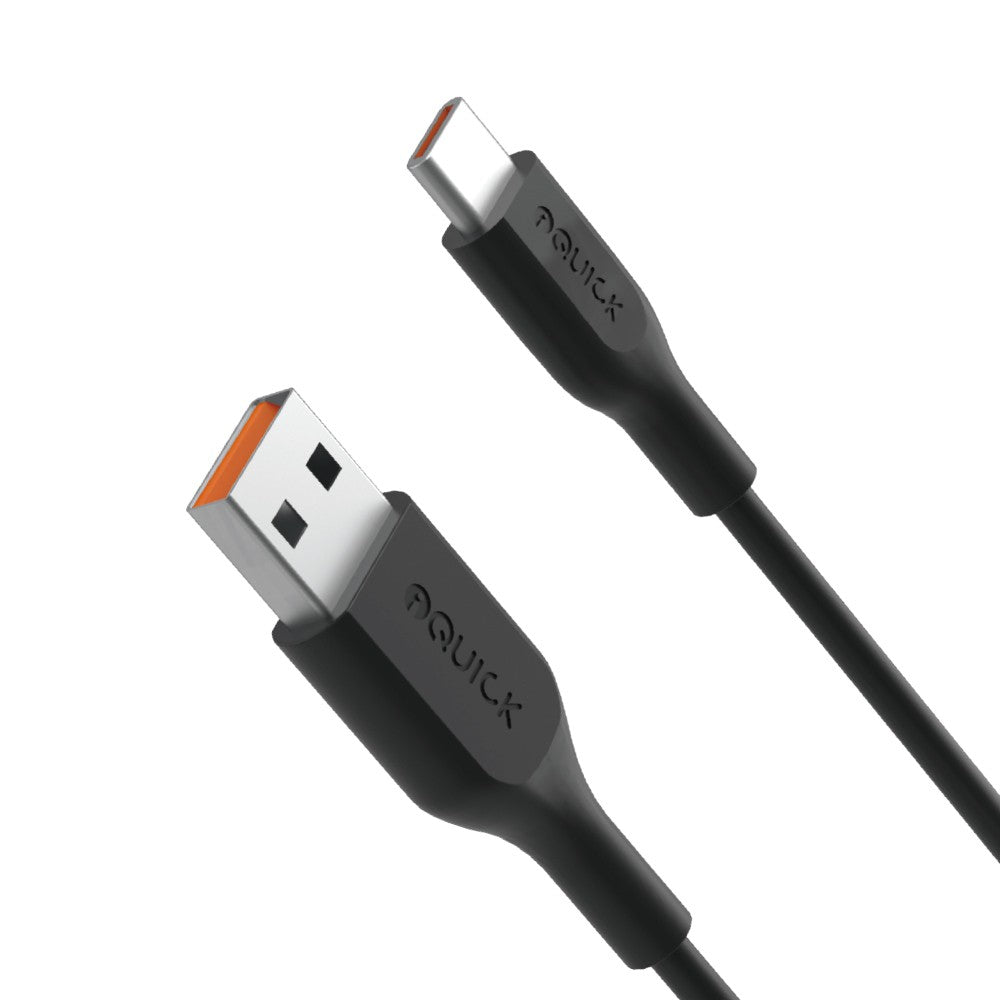 iQuick PVC USB-A to USB-C Fast Charging Cable 0.3M
