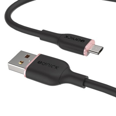 iQuick PowerWire 1 Series TPE Charging Date Cable USB to Micro USB 1m