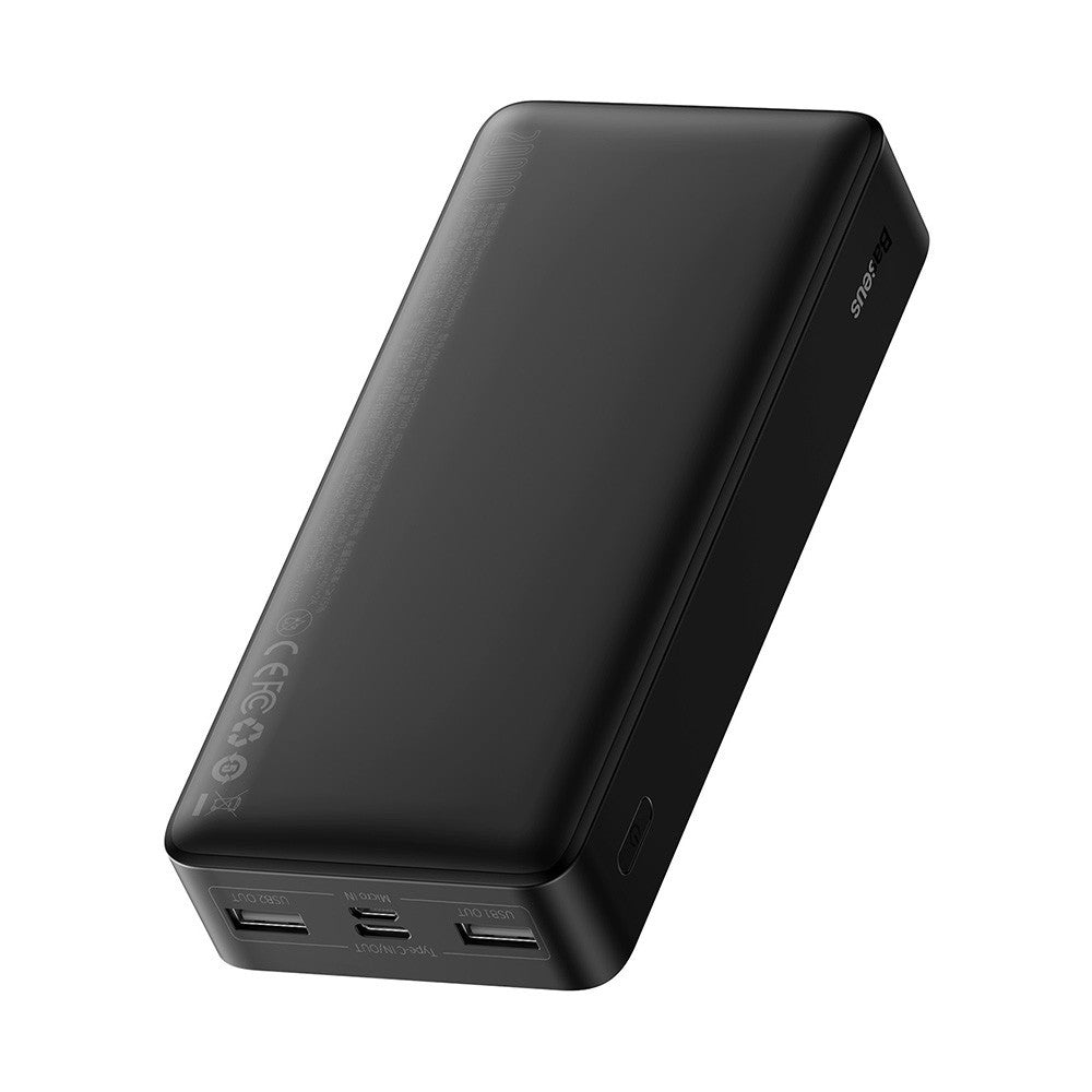 Baseus Bipow Digital Display Power Bank 20000mAh 15W (Overseas Edition) PPBD050101-Black