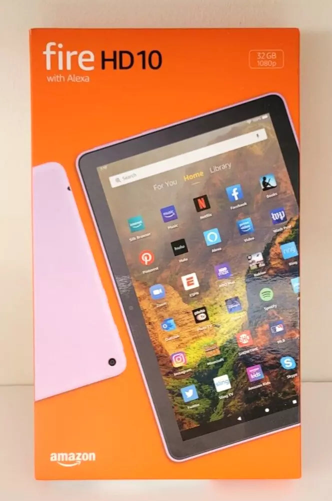 Amazon Fire HD 10" 1080P FHD 11th Gen Android Tablet (32GB, Lavender)