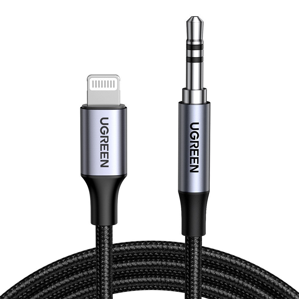 UGREEN US315 Lightning to 3.5mm Aux Cable 1m