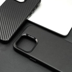 REDEFINE MASTERCRAFT Re-Pro Polyurethane Leather Case Cover with Magnetic Ring for iPhone 15