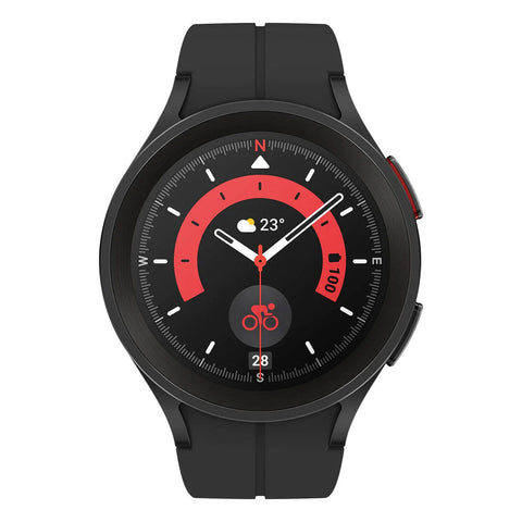 Samsung Galaxy Watch5 Pro (44mm, Bluetooth + Wi-Fi + LTE) – Black Titanium – Grade B – Pre-Loved