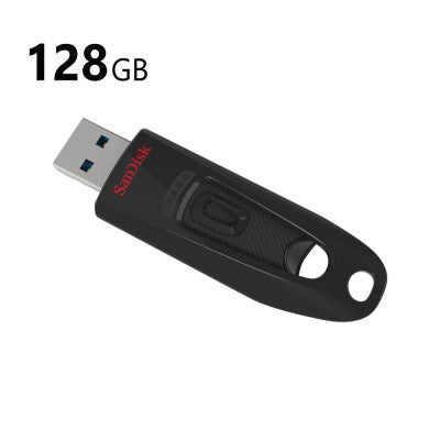SanDisk 128GB Ultra USB 3.0 Flash Drive (Single USB-A)