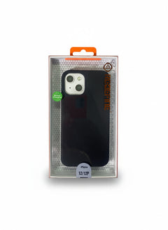 Liquid Silicone Case Cover for iPhone 12 / 12 Pro (6.1") – Black