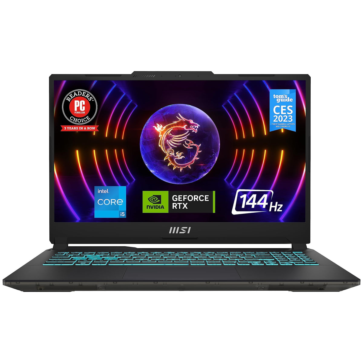 MSI Katana B12U 15.6" Full HD 144Hz i5 RTX3050 Gaming Laptop (16GB, 512GB) - Excellent Condition)