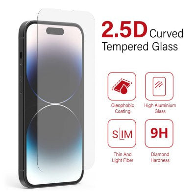 Tempered Glass Screen Protector for iPhone 15 Plus / 15 Pro Max / 16 Plus – Brand New