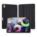 Soft TPU Back Shell Slim Cover Case with Auto Sleep/Wake for iPad Air (2020 / 2022) – Black