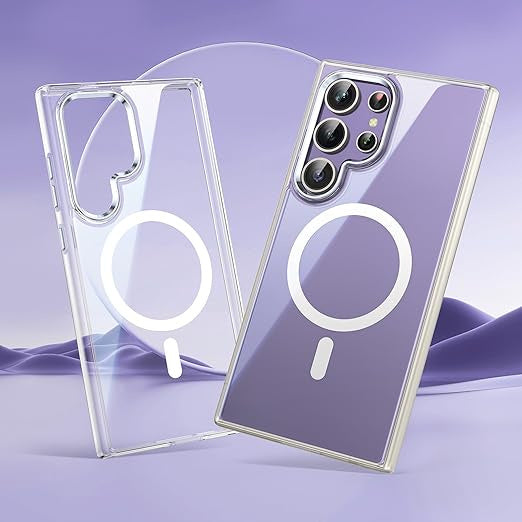 Samsung Galaxy S24 Ultra Clear Magnetic Case – New