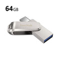 SanDisk 64GB Ultra Dual Luxe Flash Drive (USB Type-C & Type-A)