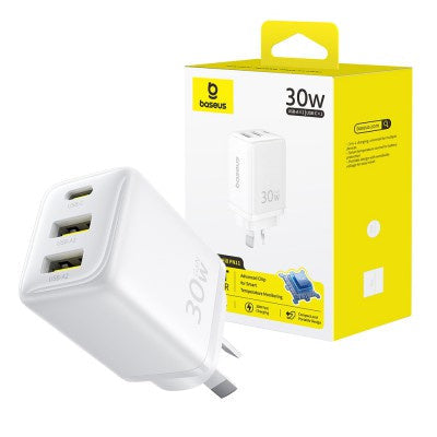 Baseus EnerFill FN11 Fast Charger 2U+C 30W AU Plug