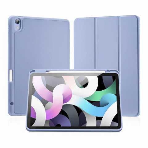 Soft TPU Slim Back Shell Case with Auto Sleep/Wake – iPad Air 2020 / 2022 - Lavender