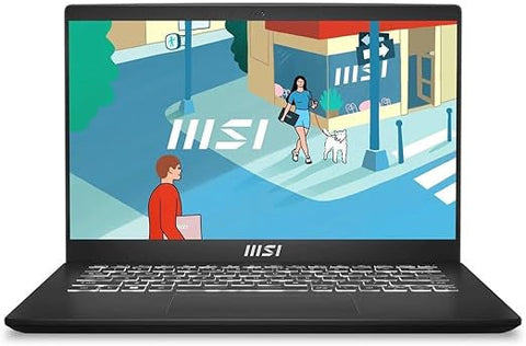 MSI Modern 14 C12M-215AU 14" FHD i5 Laptop (16GB, 512GB, Windows 11 Home) – Refurbished
