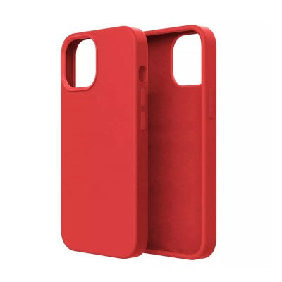Liquid Silicone Case Cover for iPhone 13 / 14 (Red)