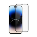 Kinglas 2.5D Full Coverage Silk Printing Black Edge Tempered Glass Screen Protector For iPhone 14 Pro