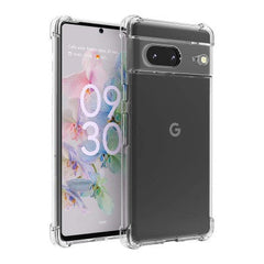 Solar Crystal Hybrid Case Cover for Google Pixel 7a (Clear)