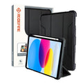 Armor Shockproof Smart Flip Case Cover – iPad 2022–2025 -Black