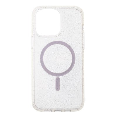 Ultimake Glitter Shockproof Transparent Case with Magnetic Ring for iPhone 13 / 14