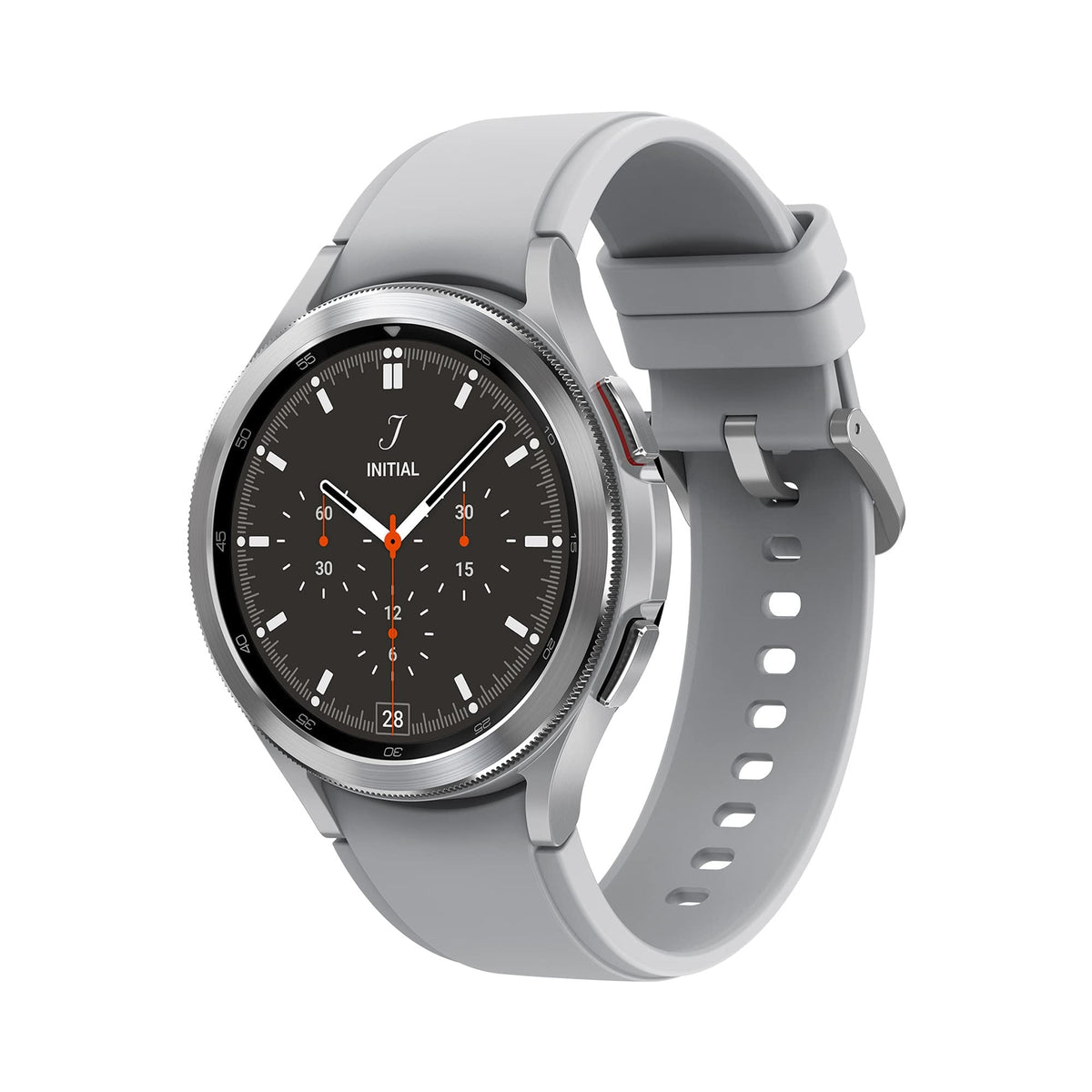 Samsung Galaxy Watch4 Classic (46mm, Bluetooth + Wi-Fi + LTE) – Silver – Grade B – Pre-Loved