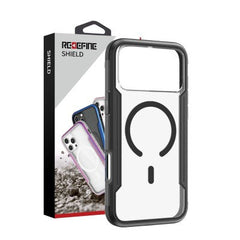 iPhone 17 Pro Max REDEFINE Shield Shockproof Heavy Duty Armor Case Cover With Magnetic Ring (Black)