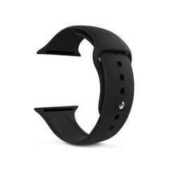 Re-Define Silicone Sports Watch Band for Apple Watch 38mm / 40mm / 41mm – Black (New)