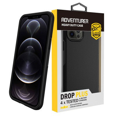 Hybrid Beatles Shockproof Case Cover for iPhone 13 Pro – Black