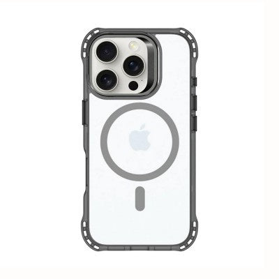 iPhone 16 Pro Max REDEFINE Rebound Drop Protection Case Cover With Magnetic Ring (Grey)