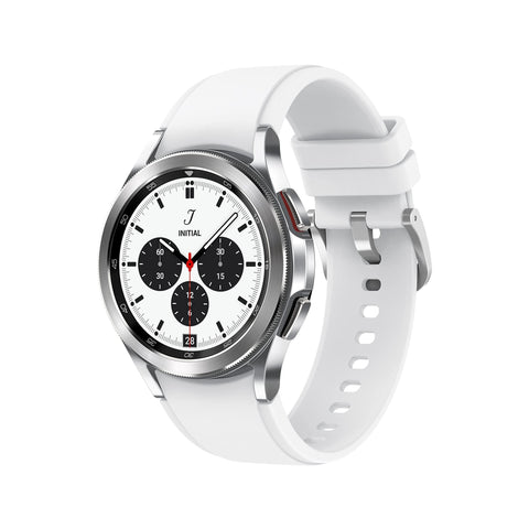 Samsung Galaxy Watch4 Classic (42mm, Bluetooth) – Silver – Grade B – Pre-Loved