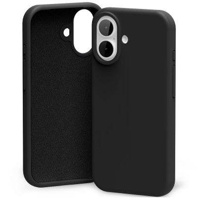 iPhone 17 Mercury Silicone Case Cover (Black)