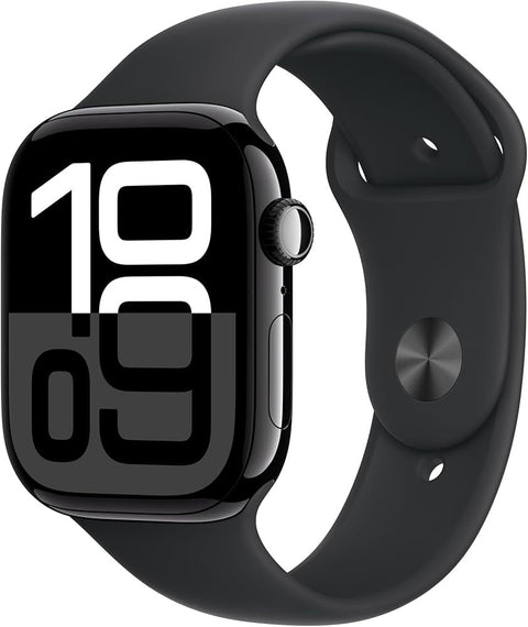 Apple Watch Series 10 Jet Black Aluminium Case GPS (Black, 46mm, M/L) – Opened Box, Unused