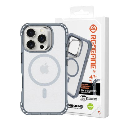 Re-Define Rebound Drop Protection MagSafe Case for iPhone 16 Pro – (Grey)