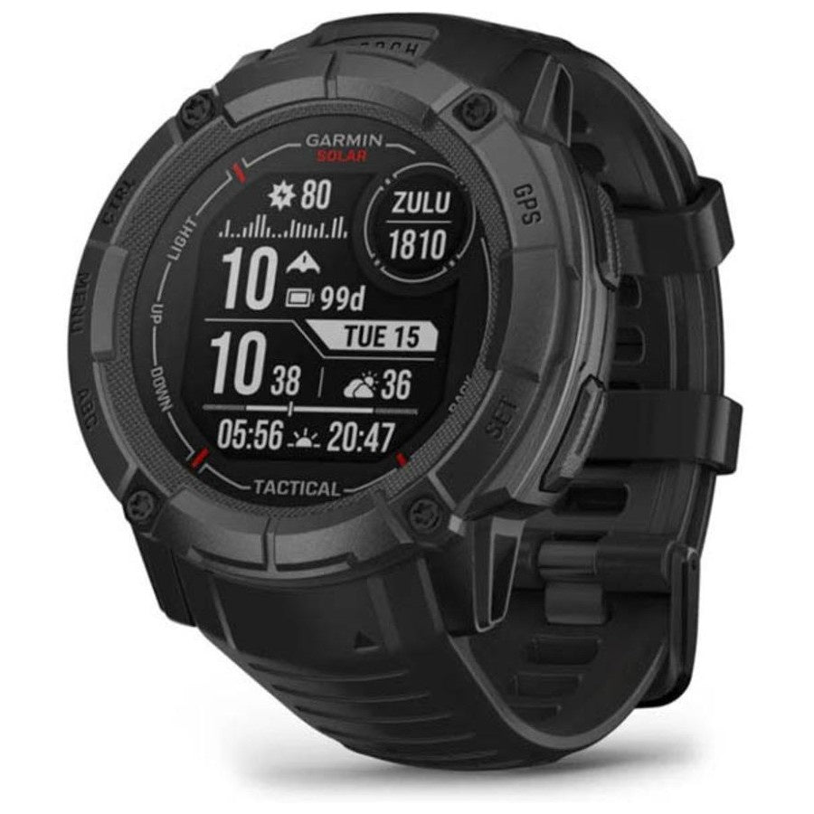 Garmin Instinct 2X Solar - Tactical Edition, Rugged, 50mm GPS Smartwatch