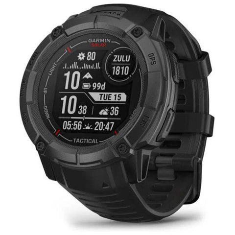 Garmin Instinct 2X Solar - Tactical Edition, Rugged, 50mm GPS Smartwatch