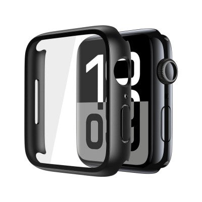 Re-Define Hard PC Case with Tempered Glass Screen Protector for Apple Watch Series 10 46mm – Brand New