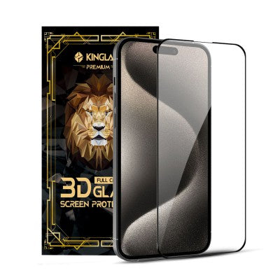 iPhone 17 Pro Max Kinglas Full Coverage Tempered Glass Screen Protector