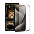 iPhone 15 Plus / 16 Plus Full Coverage Tempered Glass Screen Protector