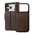iPhone 17 Pro Hanman 2 in 1 Detachable Flip Leather Wallet Case With Magnetic Ring