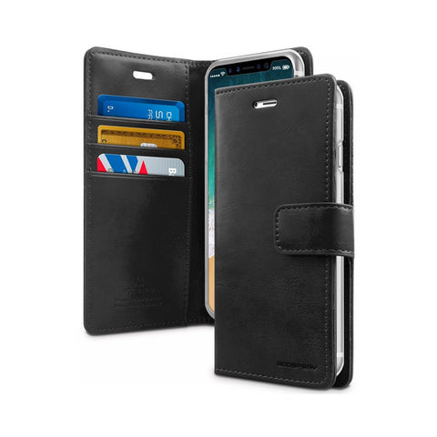 Mercury Blue Moon Diary Cover for iPhone X XS